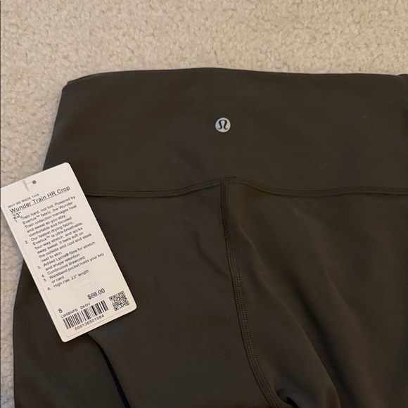 Lululemon Wunder Train HR Crop Leggings - Picture 4 of 4